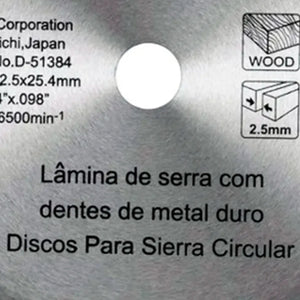DISCO DE SERRA CIRCULAR 9/1.4" 235MM 60 DENTES D-51384 MAKITA