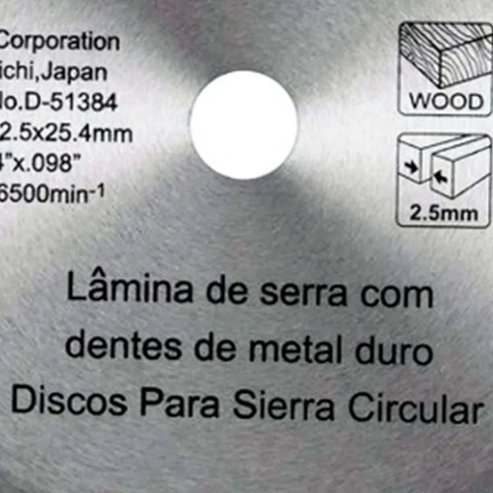 DISCO DE SERRA CIRCULAR 9/1.4" 235MM 60 DENTES D-51384 MAKITA