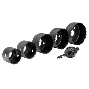 CONJUNTO DE SERRAS COPO AÇO DE CARBONO 6 PEÇAS D-70203 MAKITA