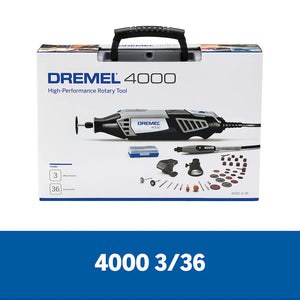 MICRO RETÍFICA SÉRIE 4000 COM 36 ACESSÓRIOS 175W F0134000NC 220V DREMEL