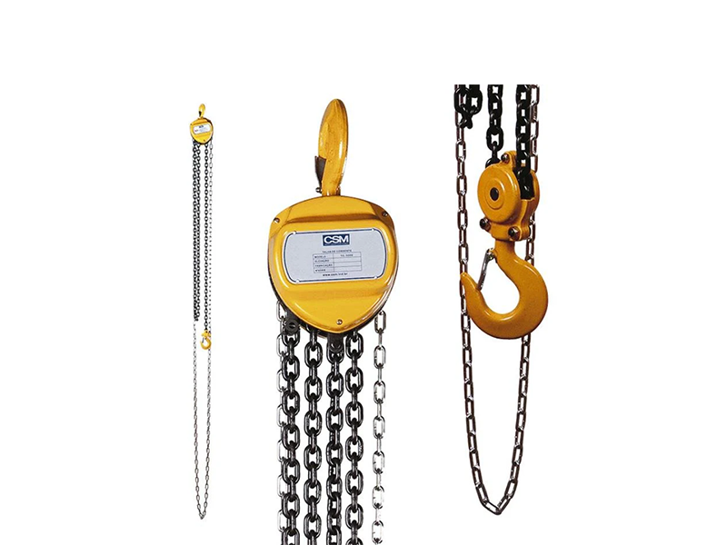 TALHA DE CORRENTE PARA 2000 KG COM 5 METROS 71000602 CSM