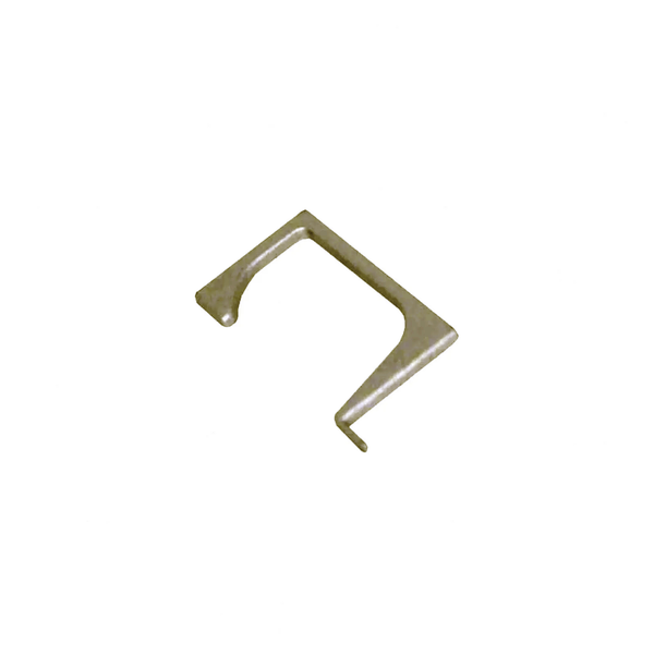 PONTEIRA VAZADA CHAMPAGNE INOX DIREITO/ESQUERDO PARA PERFIL 15MM GMAD