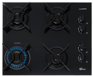 FOGÃO COOKTOP FISCHER 4Q FIT LINE VIDRO PRETO BIVOLT 36310.102671