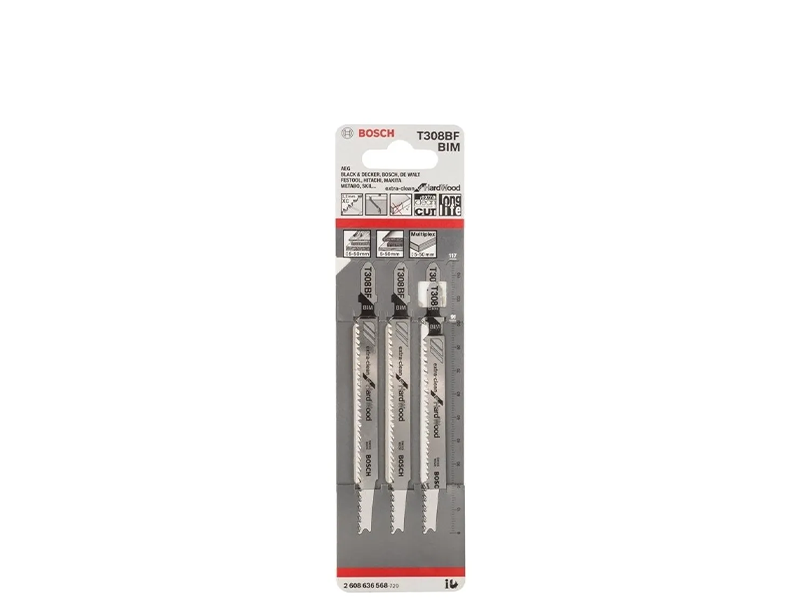 LÂMINA DE SERRA TICO-TICO 3 PEÇAS T308BF 2608901713 BOSCH