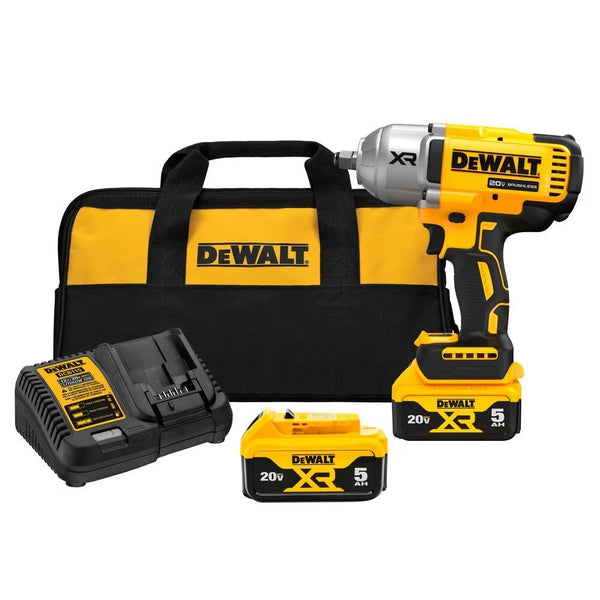CHAVE DE IMPACTO 1/2" 20V DCF900P2-BR COM 2 BATERIAS DEWALT