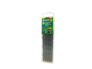 JOGO DE BITS DE IMPACTO PHILLIPS 3" 110MM COM 10 PEÇAS ST59813 SATA
