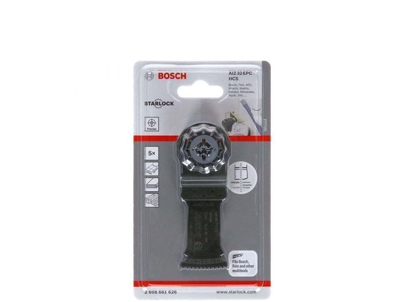 LÂMINA PARA SERRA DE IMERSÃO HCS AIZ 32 EPC 50X32MM 2608661626 BOSCH