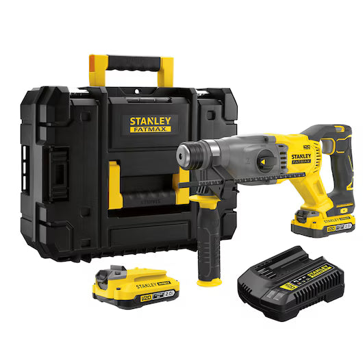 MARTELETE PERFURADOR/ROMPEDOR 20V MAX SDS PLUS SBH900M2K STANLEY