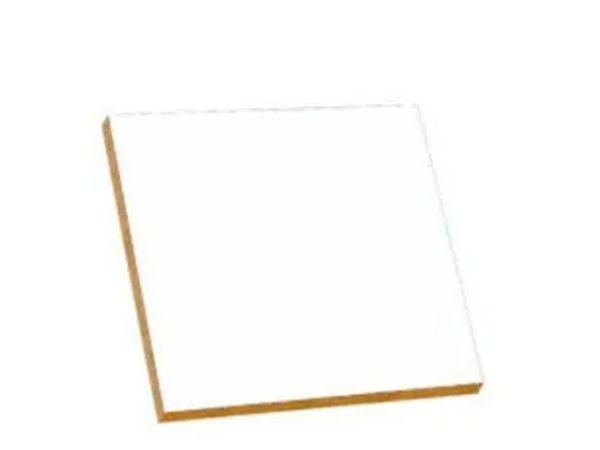 MDF BRANCO 275X185X15MM 2 FACES FLORA
