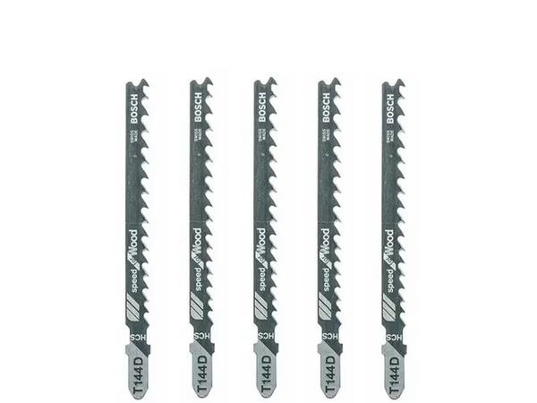 LÂMINA DE SERRA TICO-TICO MADEIRA COM 5 PEÇAS T144DH 2608901706 BOSCH