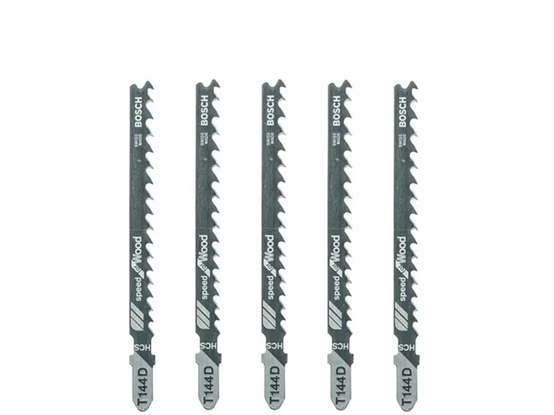LÂMINA DE SERRA TICO-TICO MADEIRA COM 5 PEÇAS T144DH 2608901706 BOSCH