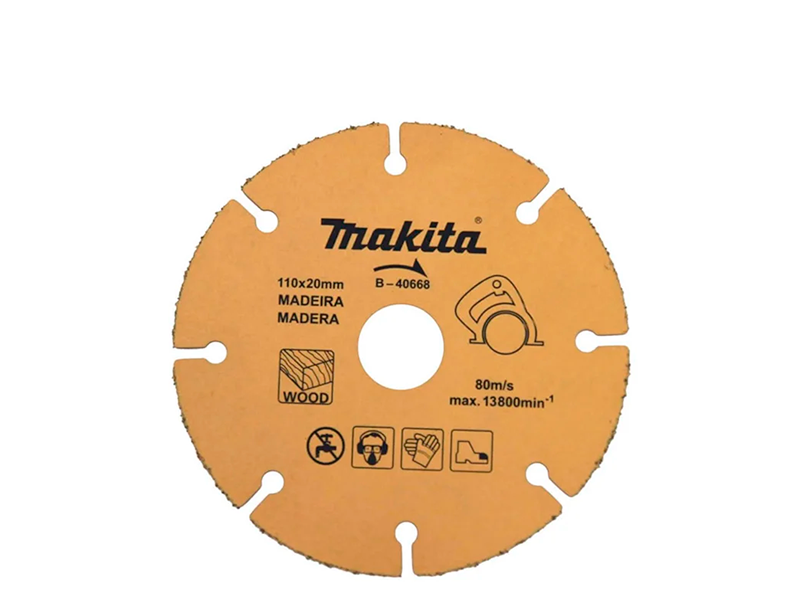 DISCO DE CORTE 4.3/8" 110X20MM PARA MADEIRA B-40668 MAKITA
