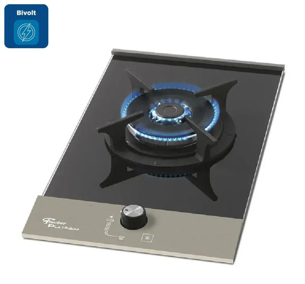 FOGÃO COOKTOP A GÁS 1Q TC PRETO PLATINUM BIVOLT 27348-60651