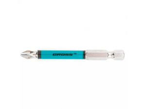 JOGO DE BITS PHILLIPS PH2 70MM ENCAIXE 1/4" COM 10 PEÇAS 1126256 GROSS