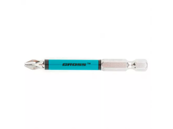 JOGO DE BITS PHILLIPS PH2 70MM ENCAIXE 1/4" COM 10 PEÇAS 1126256 GROSS