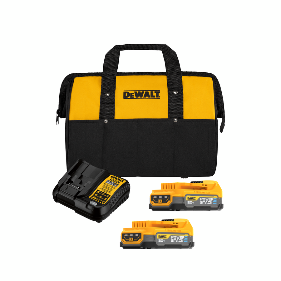 KIT 2 BAT+CARREG+BOLSA 20V DCBP034E2-BR DEWALT
