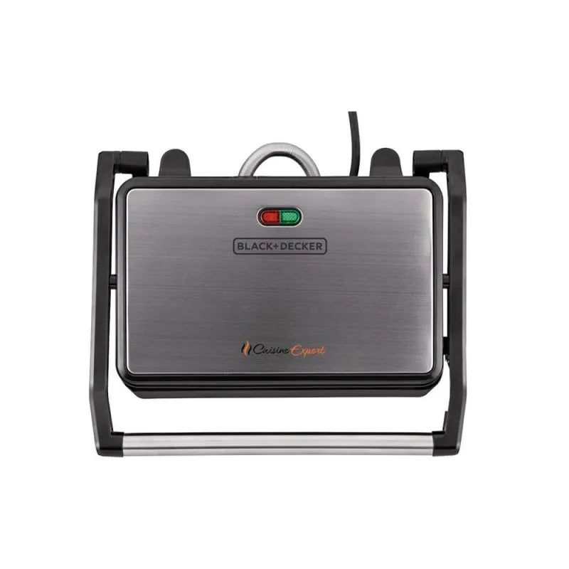 GRILL ELÉTRICO PANINI PRENSA G1200 800W 220V BLACK & DECKER