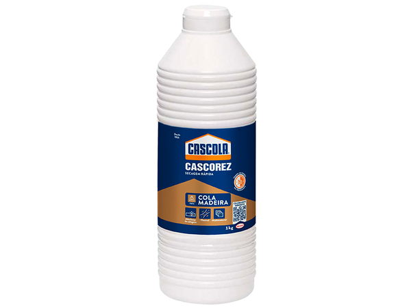 COLA CASCOREZ SECAGEM RÁPIDA 1KG CASCOLA