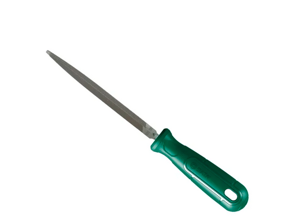 LIMA SATA TRIANGULAR BASTARDA 8" COM CABO ST04003L SATA
