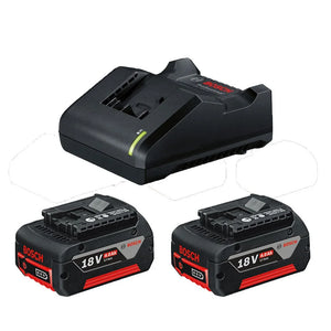KIT 2 BATERIAS+CARREGADOR GBA 18V 1600A019CJ BOSCH