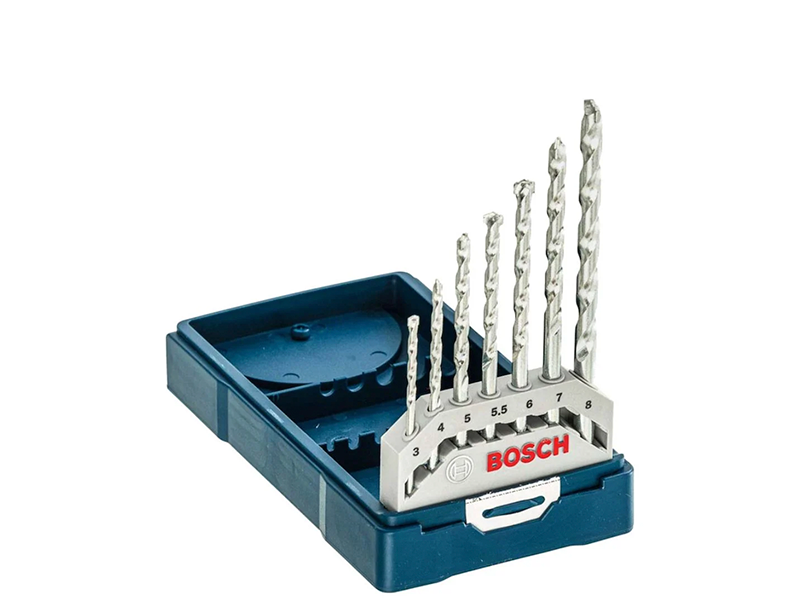 KIT DE BROCAS X-LINE COM 7 PEÇAS PARA ALVENARIA 2607017509 BOSCH