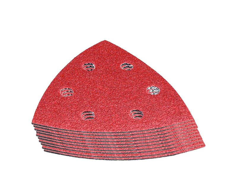 CONJUNTO DE LIXA TRIANGULAR GR320 D-58659 COM 10 PEÇAS MAKITA