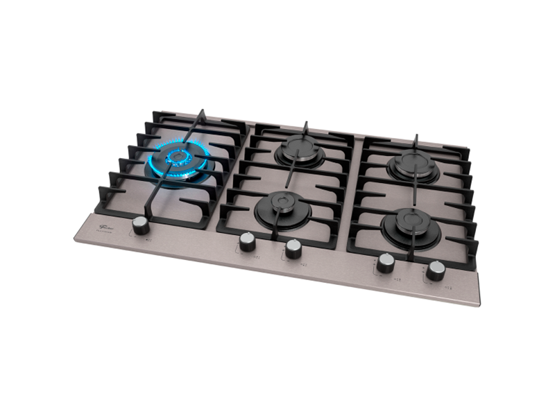 FOGÃO A GÁS COOKTOP 5 BOCAS TRIPLA CHAMA PLATINIUM PRIME 38420[107470] BIVOLT FISCHER