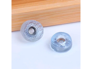 SAPATA SILICONE 18MM TRANSPARENTE COM ARRUELA  MAX18