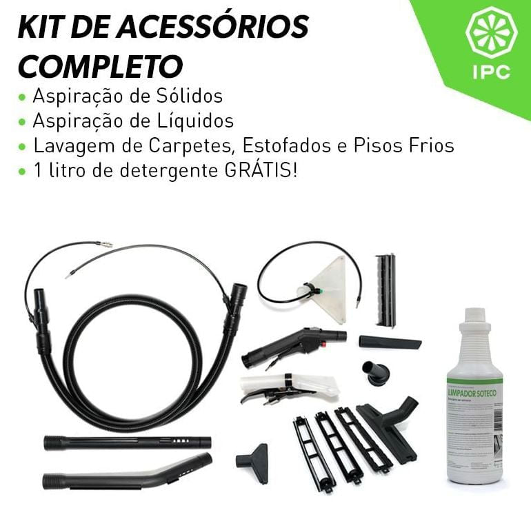 LAVADORA E EXTRATORA PARA SÓLIDOS E LÍQUIDOS EP150 1.400W IPC