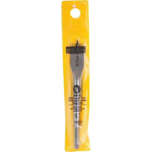 BROCA CHATA PARA MADEIRA 3/4"X6" 5304340000 VONDER