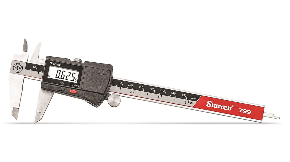 PAQUIMETRO METALICO DIGITAL 799A 150MM/6'' STARRETT