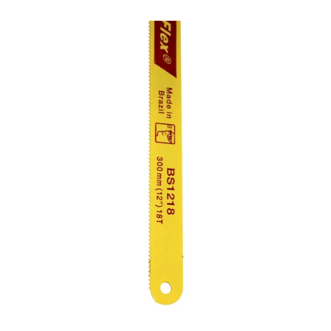LÂMINA DE AÇO BI-METAL PARA SERRA MANUAL 12" BS1218 STARRETT