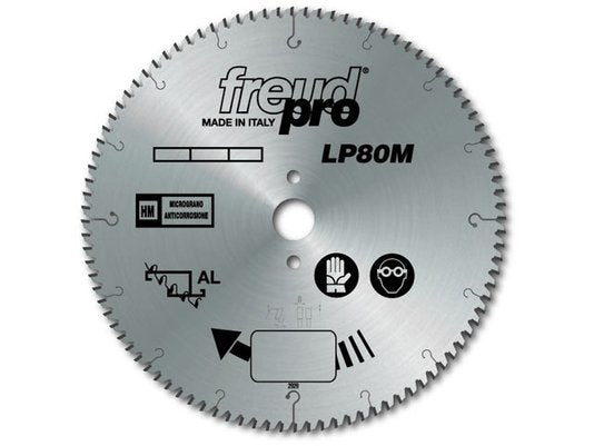 DISCO DE SERRA CIRCULAR 250X2,8X80Z PARA ALUMÍNIO LP80M001 FREUD
