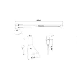 MACHADO COM CABO 3.5 LIBRAS 90CM 77322534 TRAMONTINA