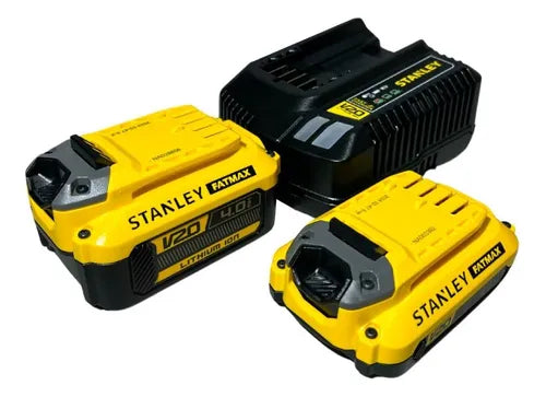 KIT 2 BATERIAS+CARREGADOR+BOLSA 20V SCB224CK-BR STANLEY