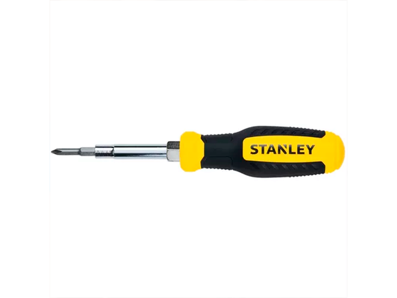 CONJUNTO CHAVE DE FENDA PHILIPS 6 EM 1  STHT60083-LA STANLEY
