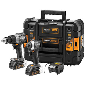 KIT PARAFUSADEIRA/FURADEIRA 20V DCK200ME2GT-BR MACLAREN COM 2 BATERIAS DEWALT