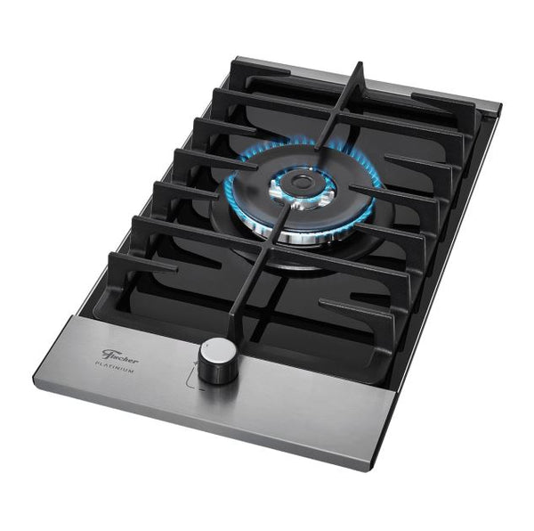 FOGÃO COOKTOP FISCHER TRIPLA CHAMA 1Q VIDRO PRETO 33790.92104 BIVOLT