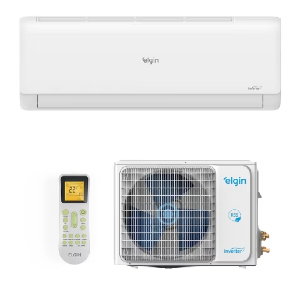 AR CONDICIONADO SPLIT INVERTER II 9.000 BTUs FRIO HJFE09 WI-FI INTEGRADO 220V ELGIN