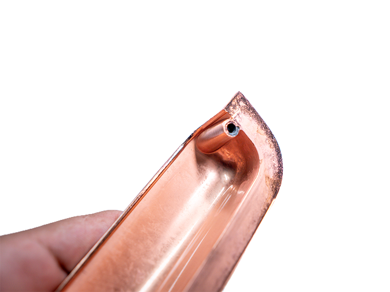 PUXADOR DUQUE 96MM COBRE ESCOVADO 16638 HASTVEL