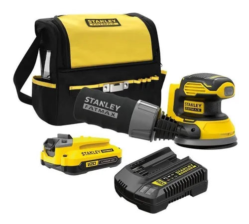 LIXADEIRA ROTO ORBITAL 125MM 20V MAX SCS220C1S STANLEY