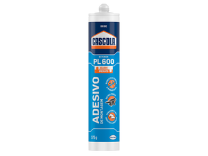 CASCOLA MONTA E FIXA PL600 375G EXTERIOR BEGE