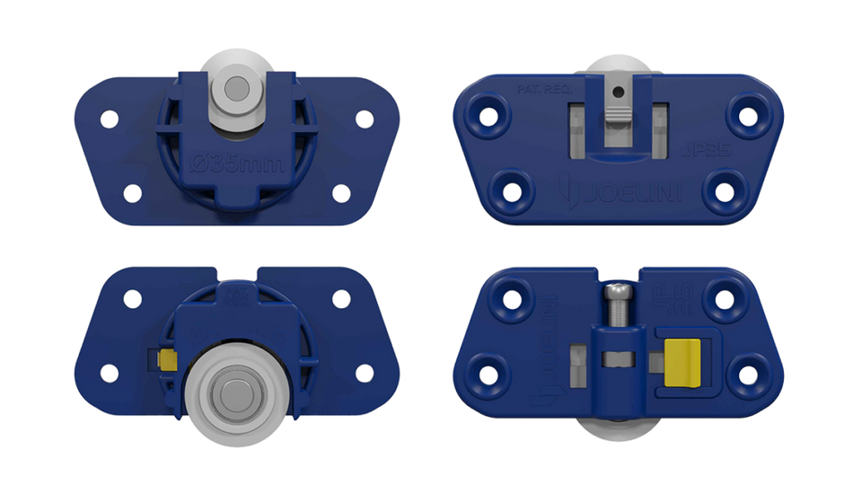 KIT PORTA DE CORRER JP-35 PARA 1 PORTA 30KG JOELINI