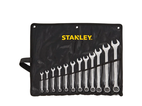 JOGO DE CHAVES COMBINADA COM 12 PEÇAS STMT80932-8 STANLEY