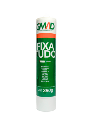 SILICONE FIXA TUDO 380G BRANCO GMAD