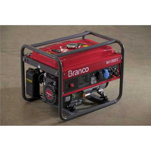 GERADOR DE NERGIA A GASOLINA BRANCO B4T 2500S 6,5CV 2,2KVA MANUAL