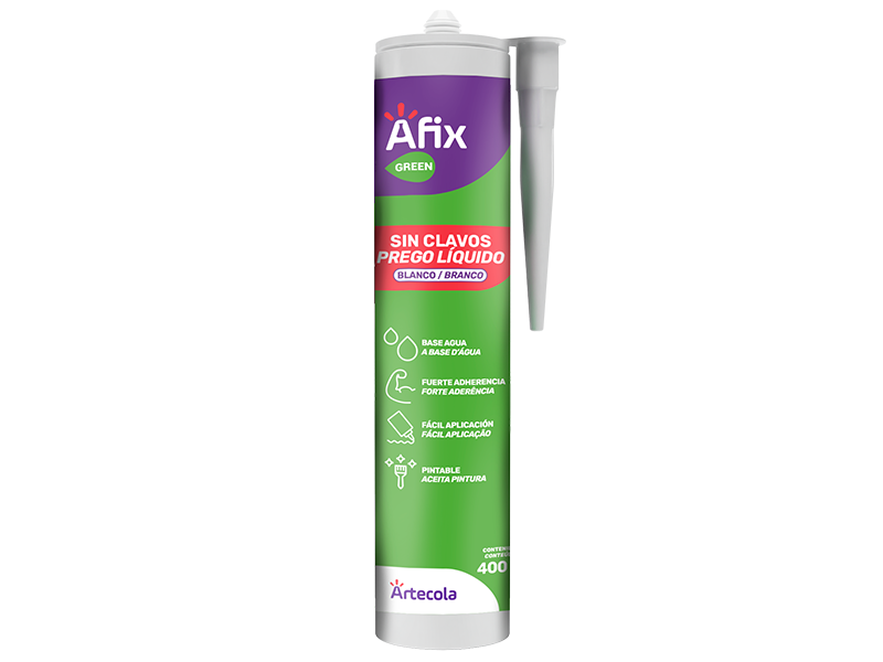 ADESIVO PREGO LÍQUIDO BRANCO 400GR AFIX