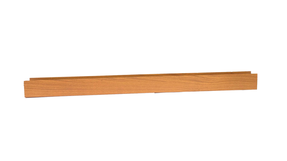 PERFIL DE ALUMÍNIO PARA RODAPÉ CLARO 70CM 5OMM JG