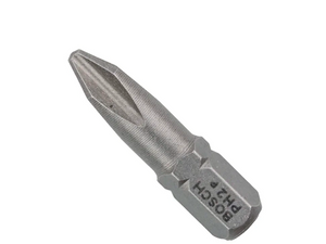 BITS PHILLIPS Nº2 x 25MM ENCAIXE 1/4" 2607001514 BOSCH