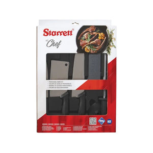 KIT DE FACAS CHEF COM CUTELO 6 PEÇAS BKK-6B1 STARRETT